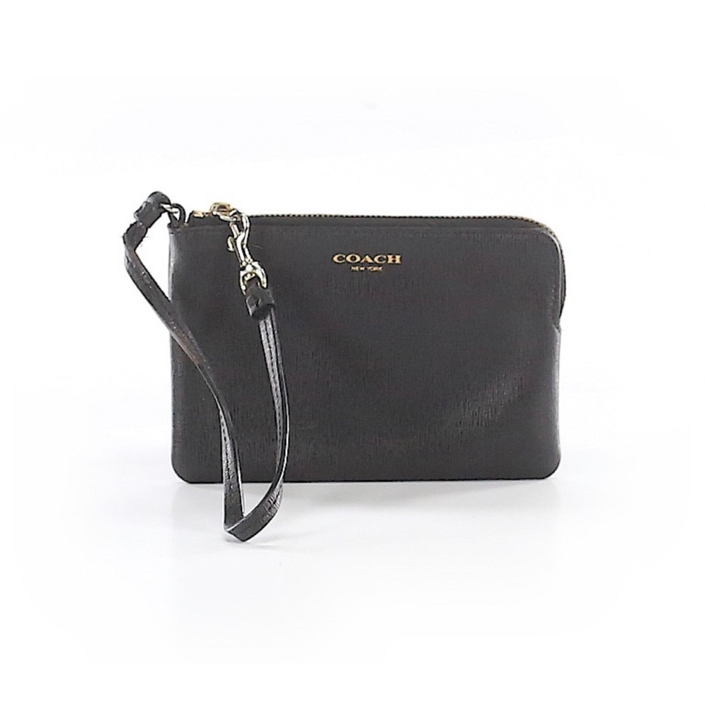 Coach Leather Wristlet